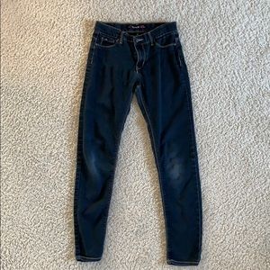 2 pair. kids 14 Black & Blue Skinny Jeans.